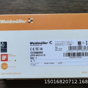 Weidmüller UR20-4AO-UI-16 module postage physical one-year warranty in stock bargaining