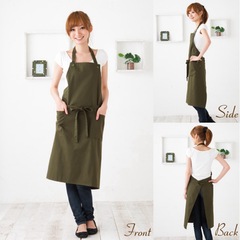 外貿出ins跨境亞馬遜日韓防水圍裙烘焙園藝陶藝茶藝工作廣告圍裙