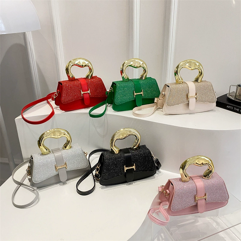Handheld shoulder bag, summer one-shoulder bag, high-end