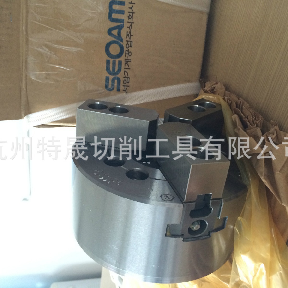 韩国瑞岩 大通孔三爪动力卡盘CAH-08 CAHA-08