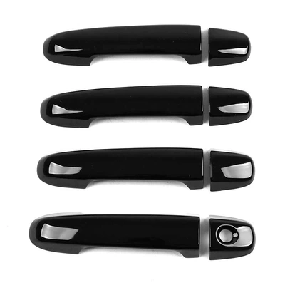 Other Automotive Exterior Supplies: bowl handle anti-scratch modification special - single-hole-bright-black