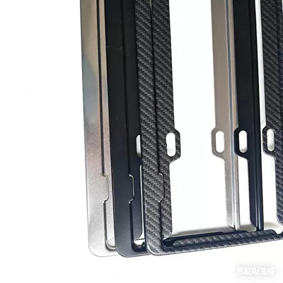 License plate holder/license plate holder: Pattern License Plate Frame Thickened