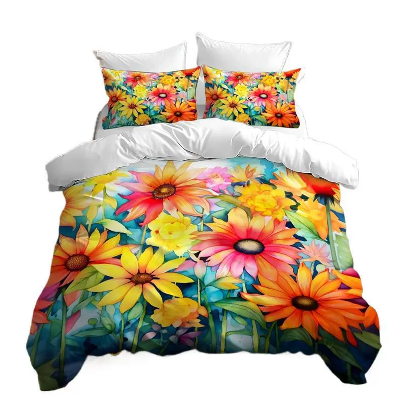 Duvet cover, set, (Cross-border trading), 3 piece set