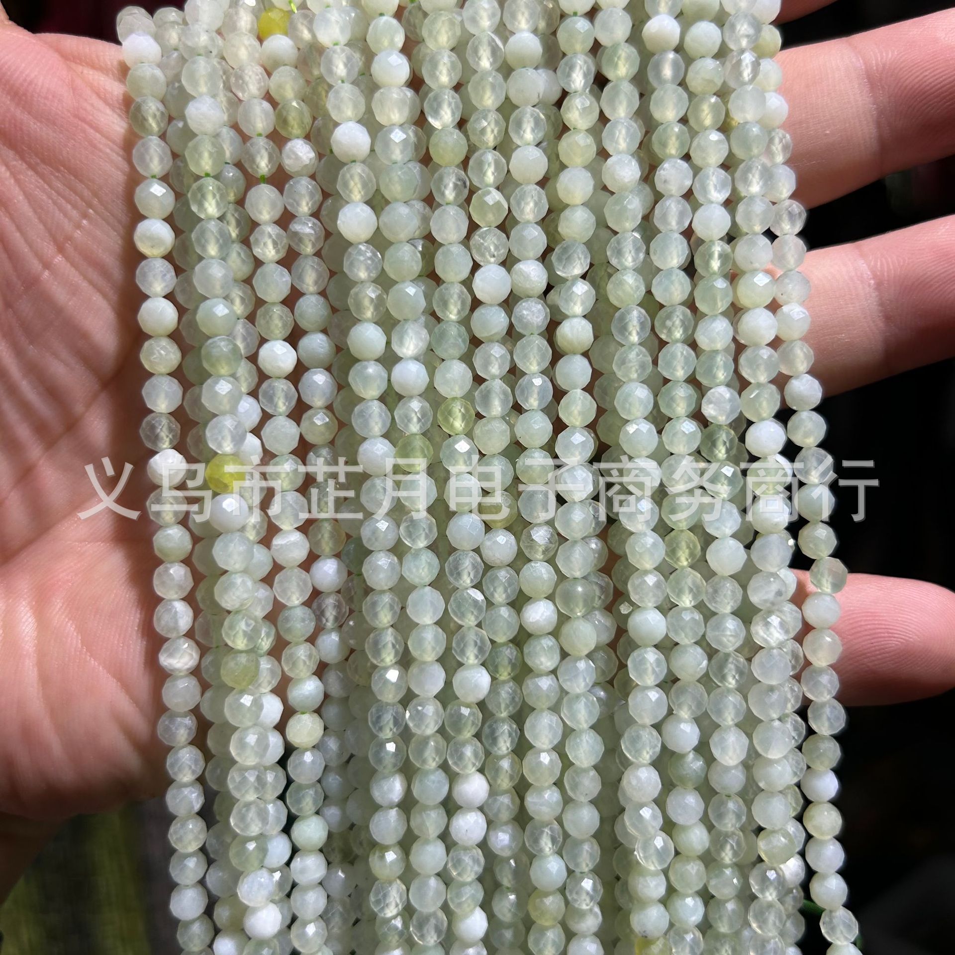 Pequeñas cuentas 2mm3mm4mm facetas todo tipo de ágata Cristal de piedra natural granos sueltos DIY joyería pulsera collar