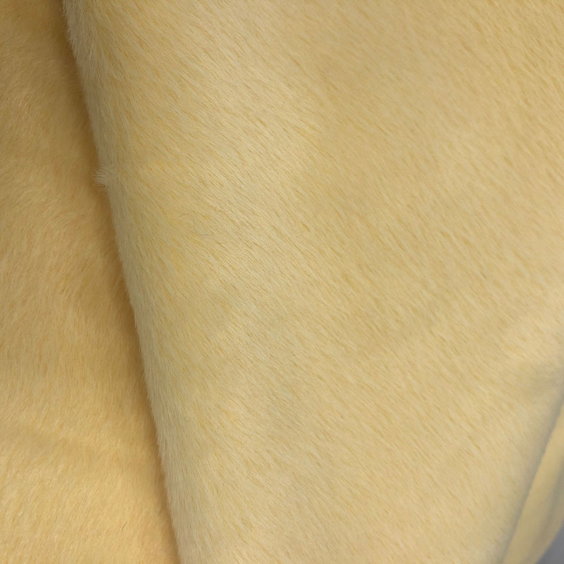 Nuevo visón dorado visón dorado tela de lana de caballo juguetes ropa de mujer abrigo zapatos bolsas tela peluche