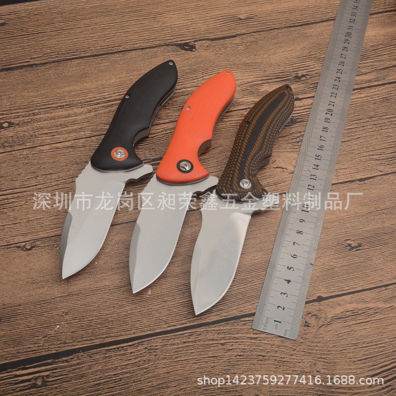 C187便携式家用不锈钢小刀水果刀户外批发折叠刀