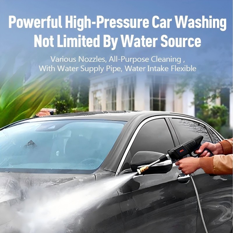 高圧水鉄砲、家庭用強力花散水加工品、新型ポータブル洗車水鉄砲、床洗浄水鉄砲|undefined