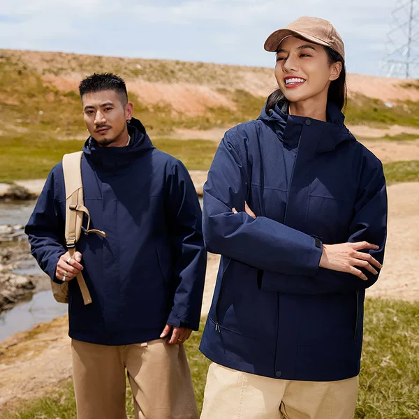 2026 New Couple Style Outdoor Single-Layer Windbreaker, Spring and Autumn Thin Travel Clothing, Windproof, Waterproof, Trendy and Versatile