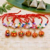 Mixed fragrance bag-soft peach blossom red rope bracelet [1 piece]