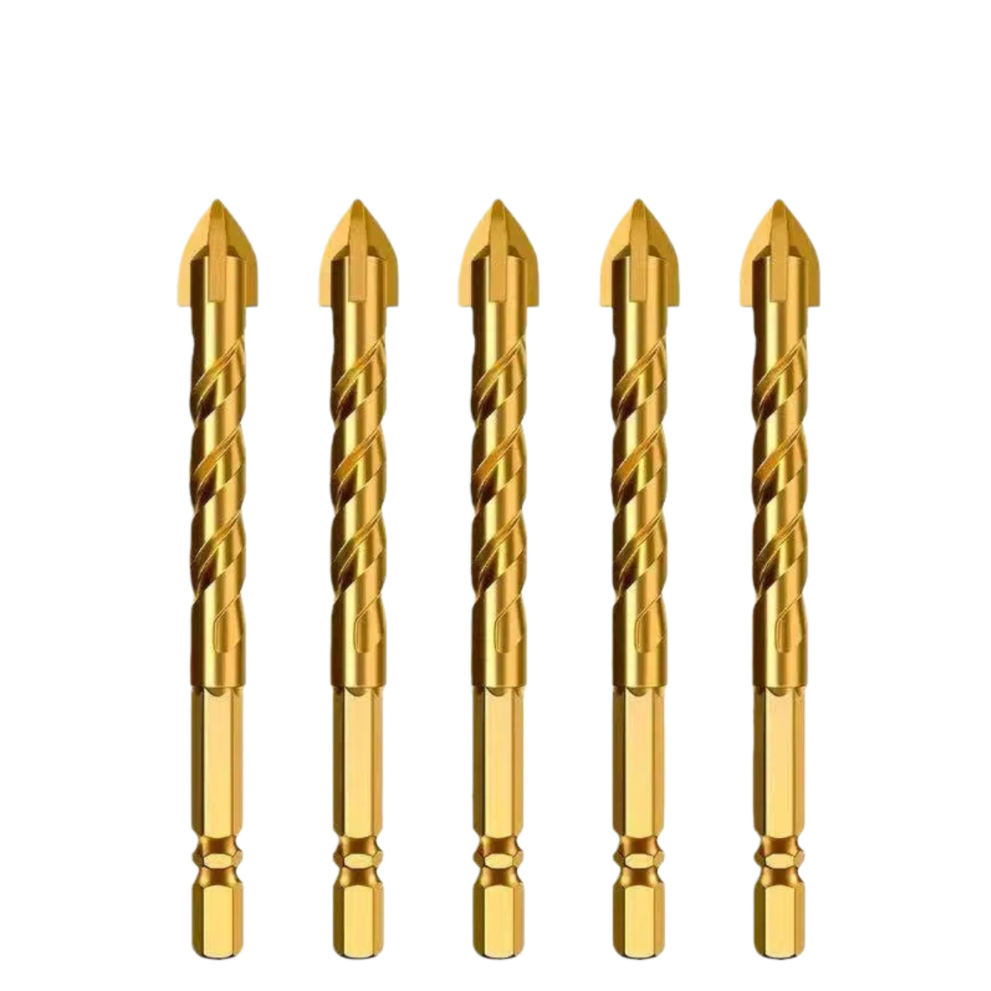 Multi-functional cross titanium plated glass drill overlord drill wholesale vitrified tile tile metal wall special opening
