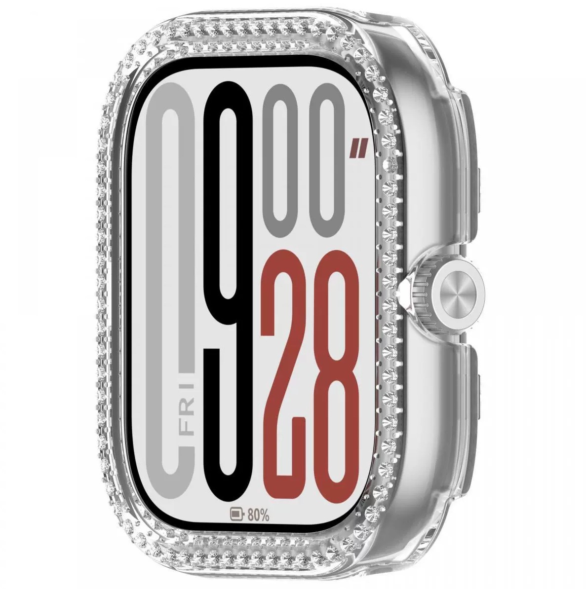 Redmi watch5 Watch case PC hollowed-out with diamonds Redmi Watch 4/5 transparent case undefined