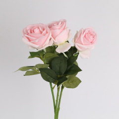 Artificial flower feel moisturizing rose Venus rose indoor table decoration flower wedding artificial flower photography props