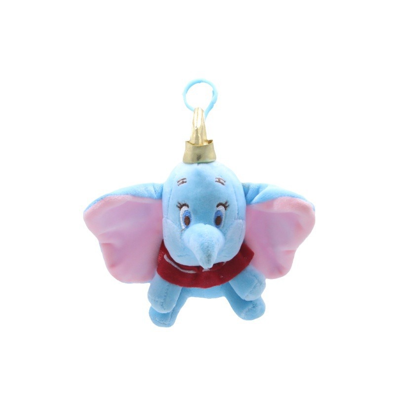 Cute cartoon flying elephant