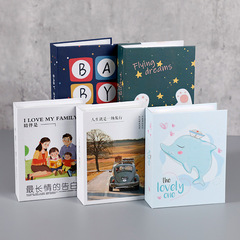 3-inch photo album Polaroid 4-inch photo album 200 cartoon album small card album card storage album