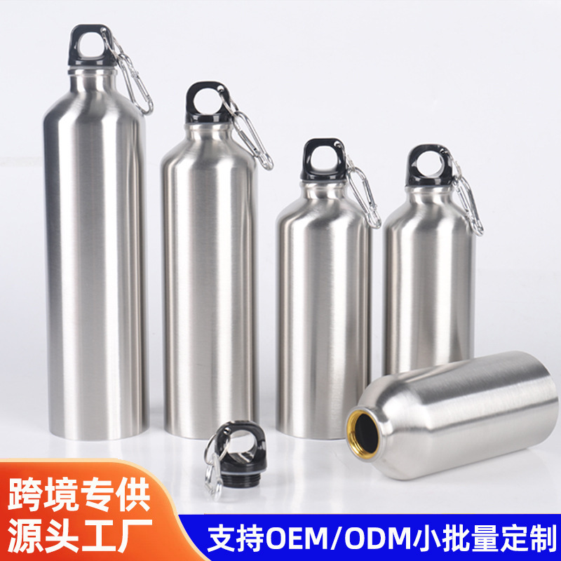 Foreign trade for stainless steel small mouth coke water bottle outdoor sports water cup portable mountaineering riding kettle customization