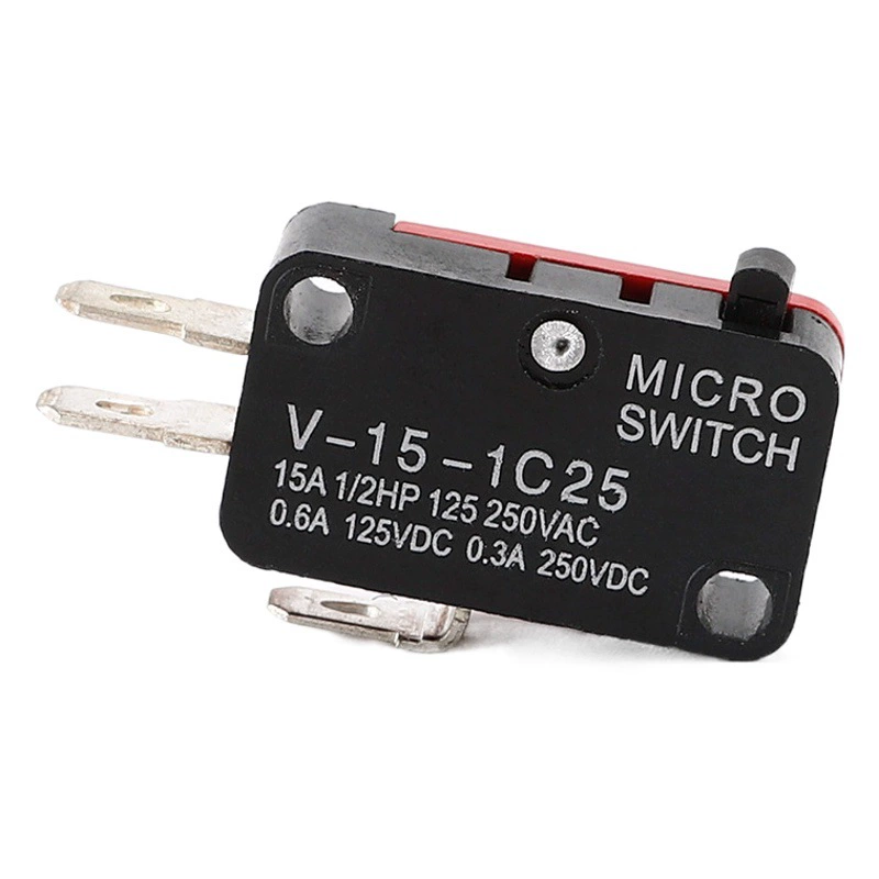 Микропереключатель V-15-1C25 без ручки, концевой выключатель, самовозвратный, прямые поставки с завода