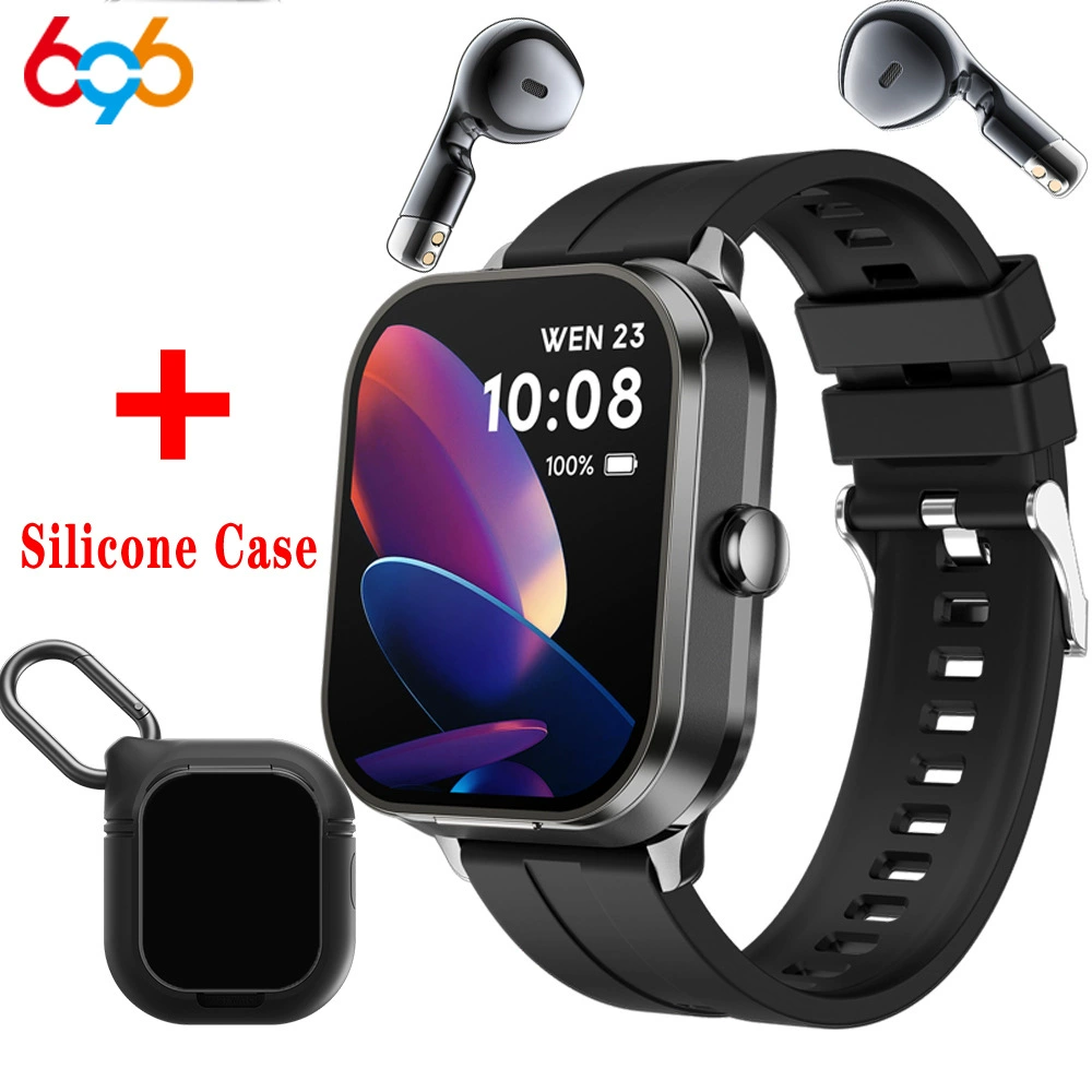 Браслет Pro, универсальные наушники, часы, D8, 2 в 1, Bluetooth