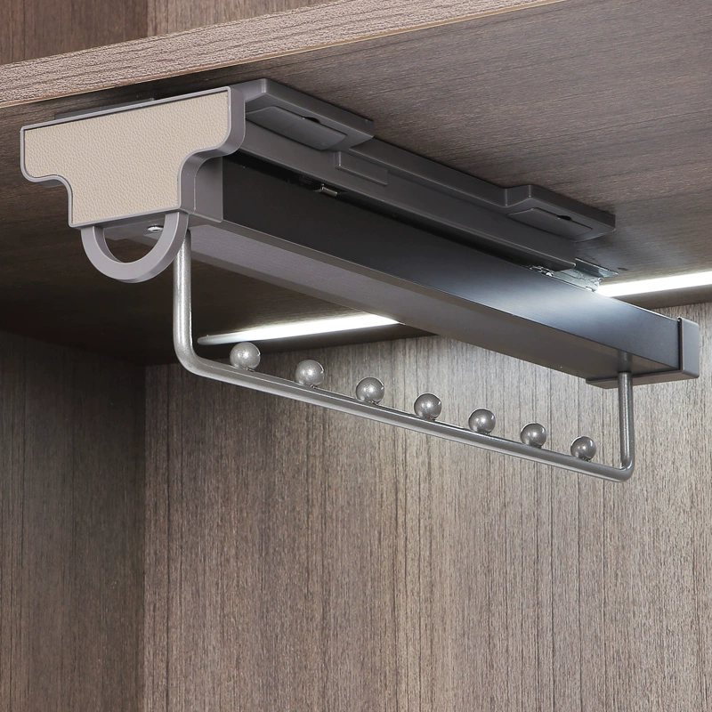 Подвесная штанга для гардероба, выдвижная телескопическая вешалка для одежды в шкафу, вертикальная и горизонтальная штанга для гардероба, неглубокая верхняя вешалка для одежды в шкафу.