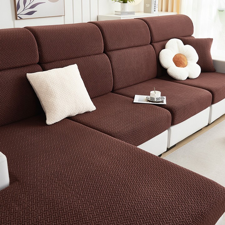 2025 nueva cubierta de sofá todo incluido cuatro estaciones antideslizante sofá cojín de sofá cojín elástico sofá sombrero