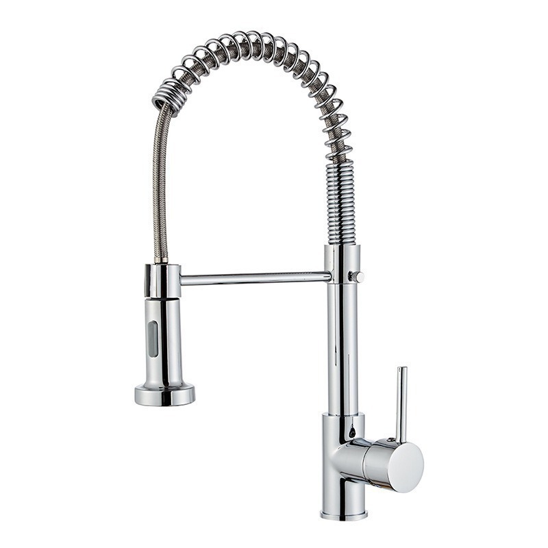 Suministro transfronterizo spr extracción grifo de agua de cocina caliente y frío multifuncional doble salida de agua universal lavabo de verduras grifo de fregadero image 4