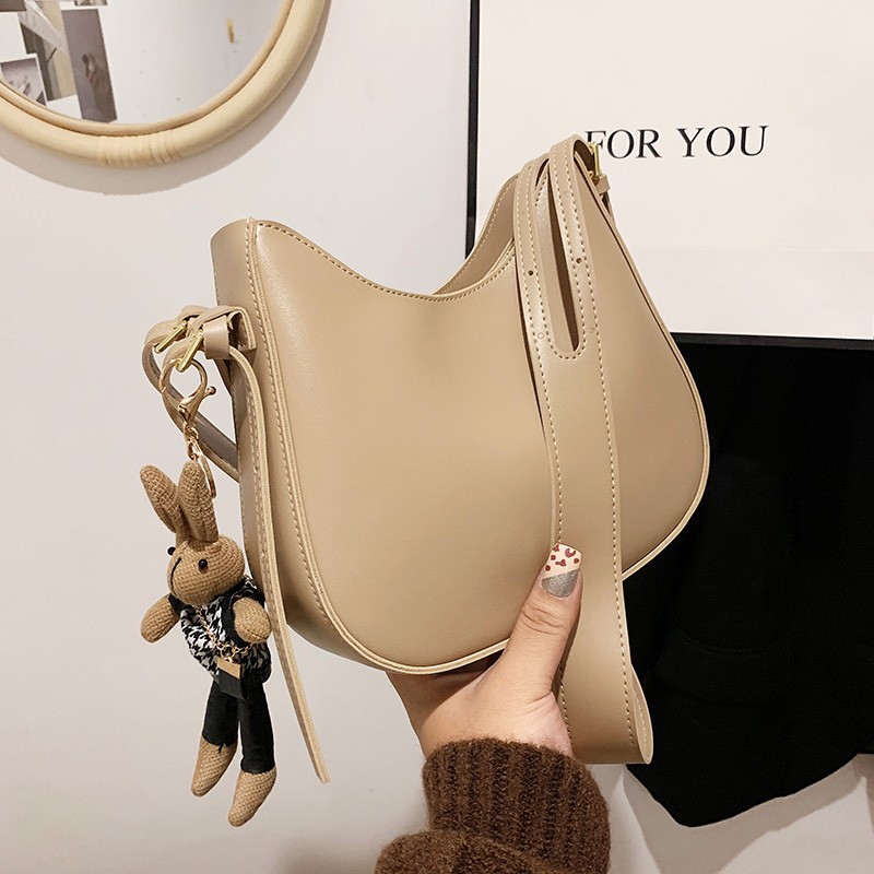 Borsa a tracolla da donna stile sella trendy moda francese_voghion.com