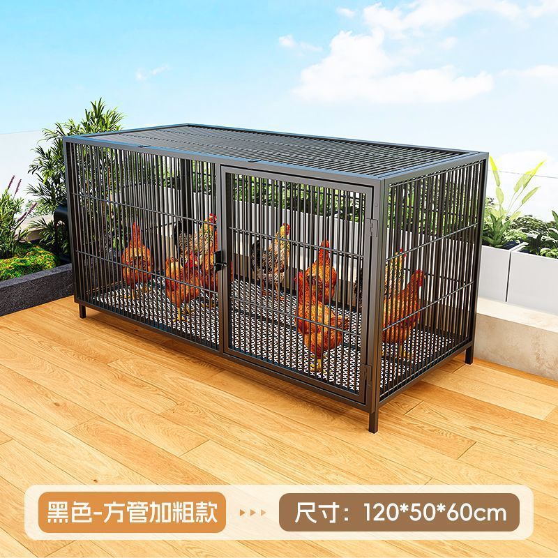 鶏小屋肥厚家庭用屋外大型防ねずみ折りたたみ鶏小屋家禽暗号化された防ねずみ特大飼育ケージ|undefined