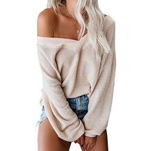 F 14816 V Neck Long Sleeve Sweater ����V�Iᘿ��� �W���羳��