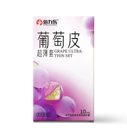 Beilile grape skin fruity ultra-thin set of 10 pieces