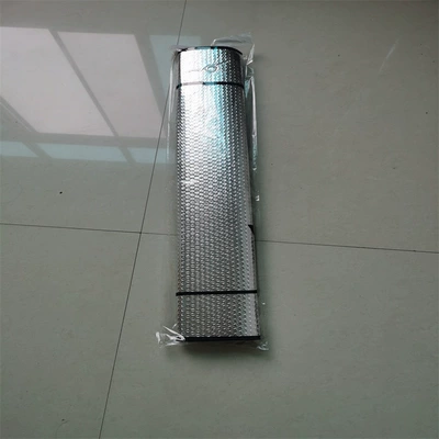 Sun shade Front Block Double-Sided Silver Aluminum