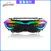 Производители горячих продаж аксессуаров для мотоциклов для YAMAHA 2020 NMAX155 RGB модифицированные красочные задние фонари