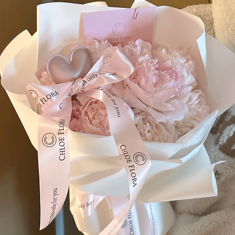 [520 nuevos productos] Accesorios de cuero de amor, ramo fresco, ambiente, accesorios decorativos, materiales florales de bricolaje hechos a mano