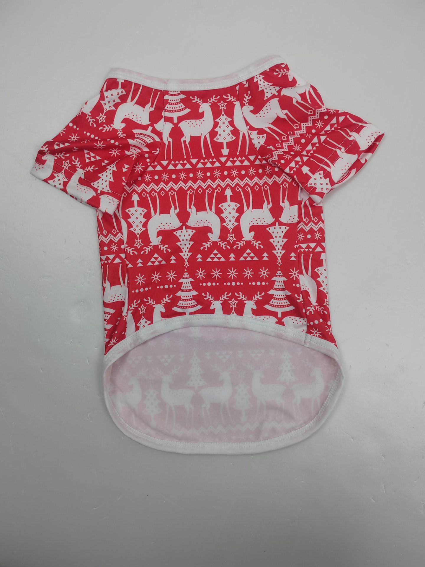 Christmas Cartoon snowman Deer Christmas family dress printed homestays pajamas_viptrois.com