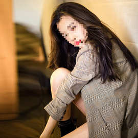 复古格子西装外套女韩版春秋新款休闲宽松小西装格纹西服