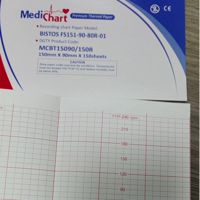 Бумага для записи монитора плода 150x90-150P Coman C20/C22/5000D/F бумага для записи сердца плода