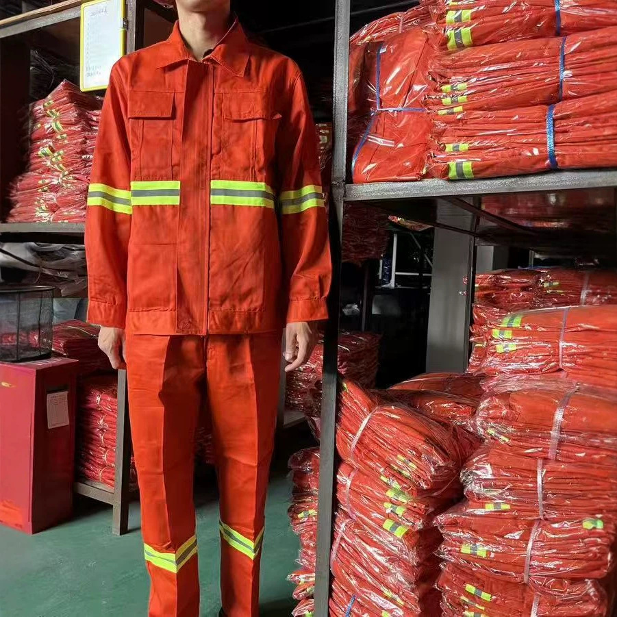 环卫工作服套装清洁工园林养护道路施工反光条劳保服工装四季通用