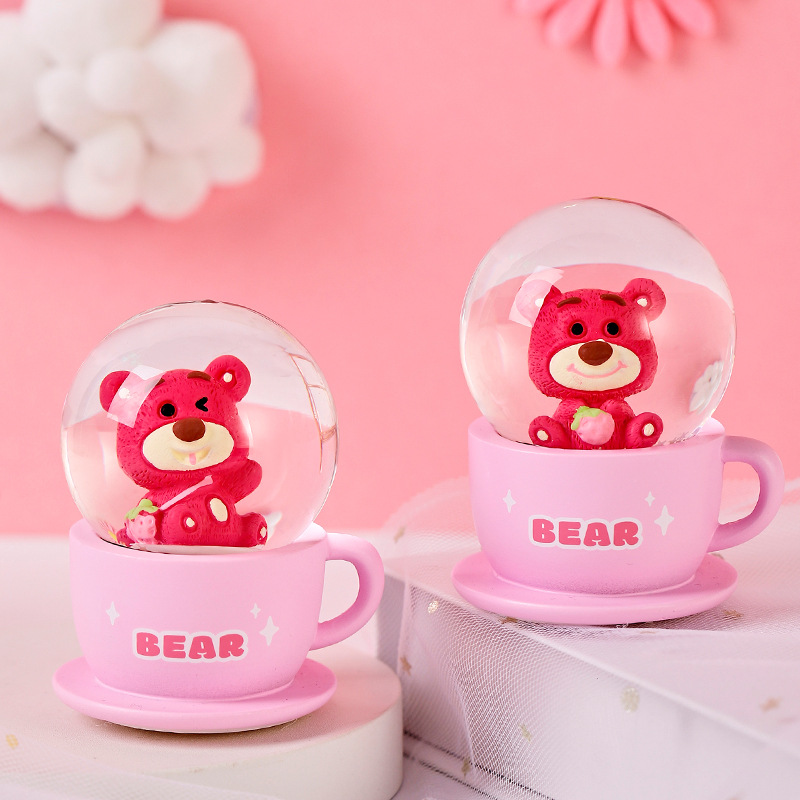 딸기곰 컵