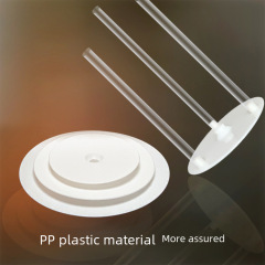 Multi-layer Birthday Cake Piling Pad, Support Stand with Misaligned Design, Air-Lifted Cake Baking Tool, and Straw Holder