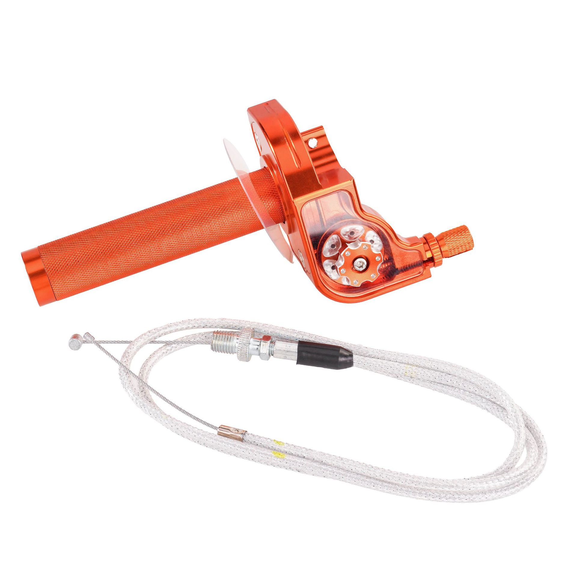 Accesorios para motocicletas sudamericanas del sudeste asiático Modificación de aleación de aluminio CNC La funda del repostador de aceite de torsión grande puede ser transparente