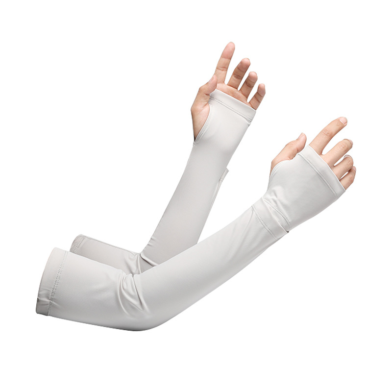 summer silk travel sleeves for men and women for cycling