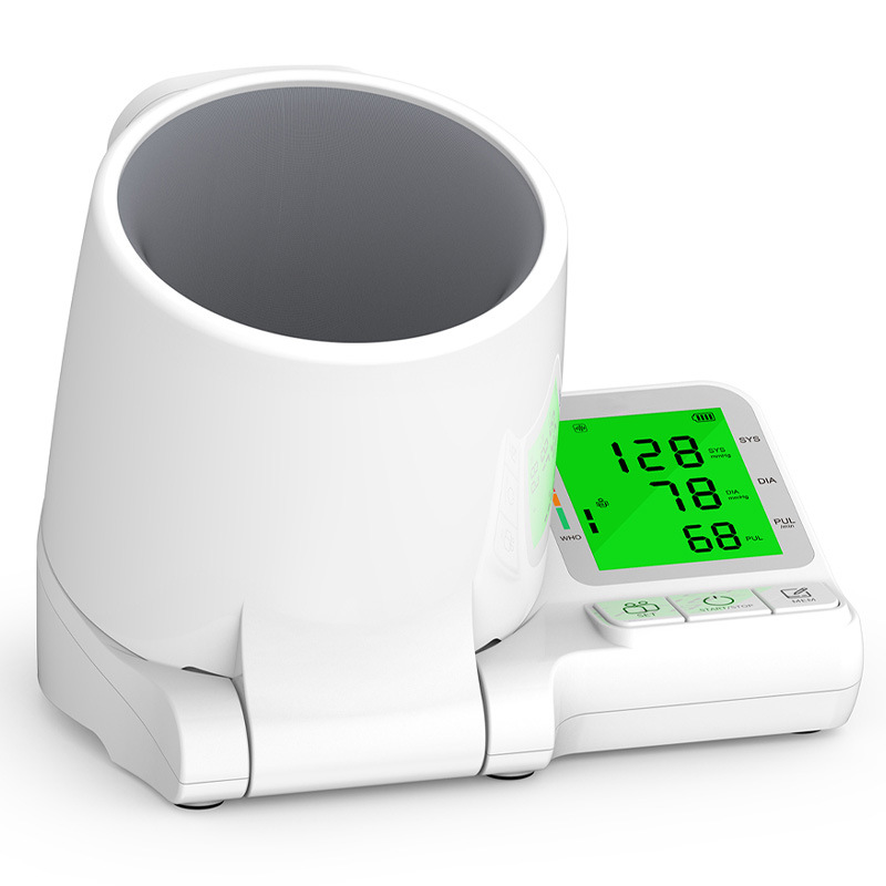 Blood pressure monitor tunnel type smart blood pressure cuff type electronic blood pressure measuring device medical grade tunnel blood pressure monitor