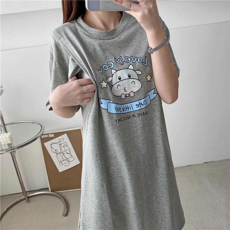 Светло-серый # love Корова