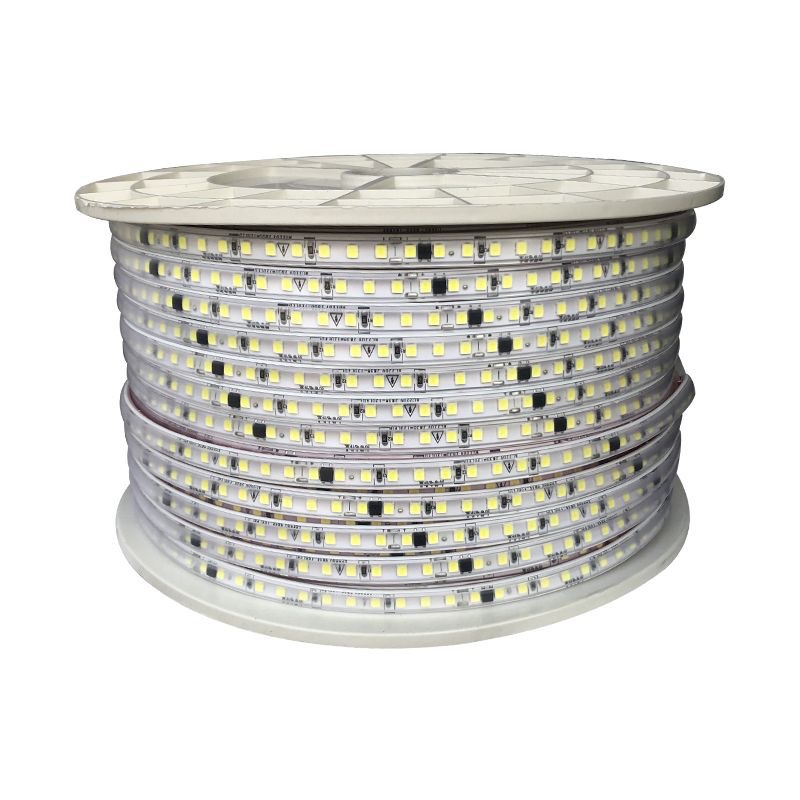 Alta tensión 220V autoadhesivo LED lámpara de pantalla suave línea sin conducción de transformador línea al aire libre barra de lámpara impermeable image 6