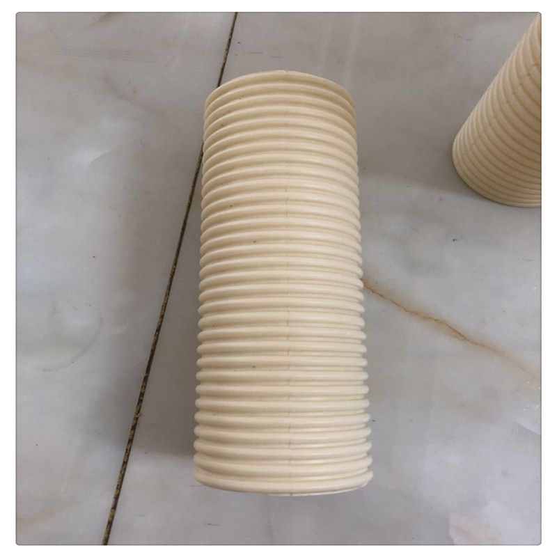PVC-U排水管关卡双壁波纹管upvc波纹管白色波纹管光色米色打孔-阿里巴巴