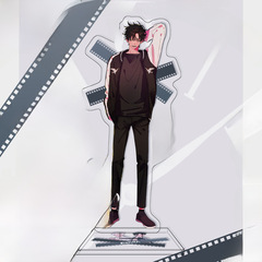 時光代理人周邊大立牌15cm程小時陸光喬苓同人亞克力擺件一件代發