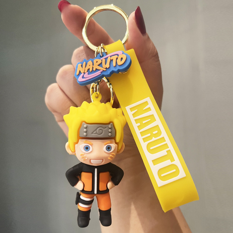 Naruto Figurine Keychain Naruto Kakashi Key Pendant Gaara Car Keychain Pvc Portable Naruto Figurine Keychain Naruto Kakashi Key Pendant Gaara Car Keychain Pvc Portable