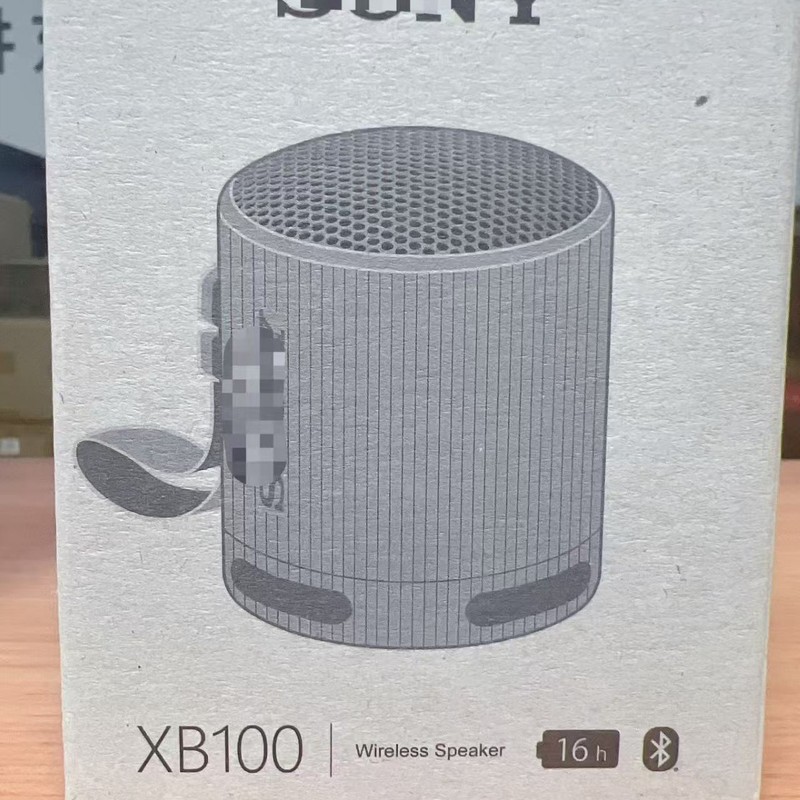 跨境适用SON SRS-XB100真无线蓝牙音箱迷你便携式重低音防水防尘Y|undefined