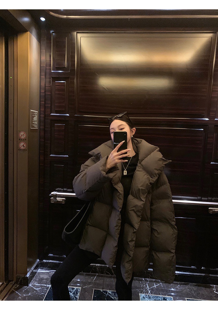 New Candy Color Down Cotton Padded Jacket Women Coat Korean Chic Puffer Jacket Thick Warm Outerwear Women's Clothes Short Parkas