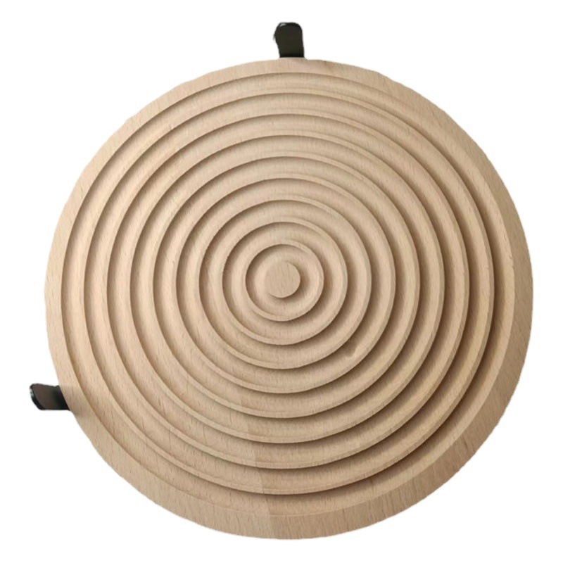 Transfronteriza Nordic fotografía apoyos pastel swing placa ondulación del agua postre Luz de lujo sala de estar decoración de madera maciza bandeja de frutas