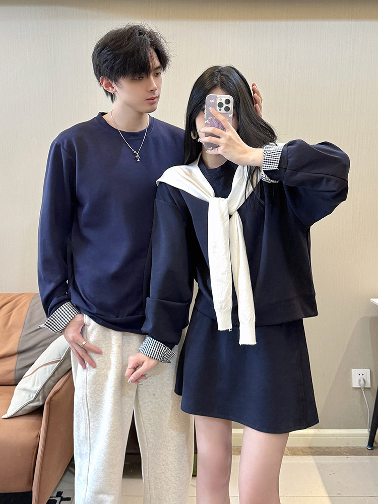 Autumn small couple clothing
