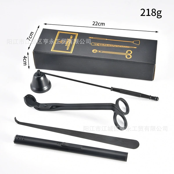 Scissors+bells+hook+ignition (black) -Colon box installation